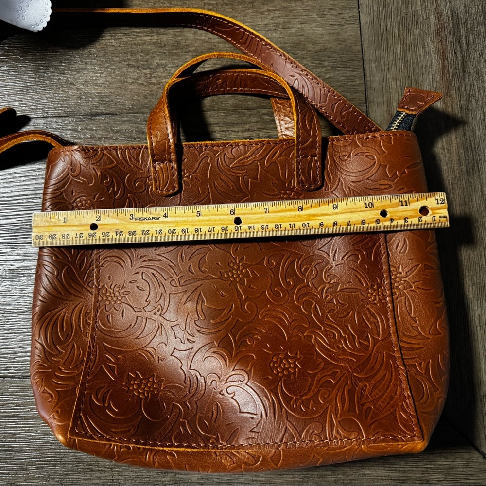 Portland Leather & Goods Leather Handbag - Tan - Picture 6 of 6